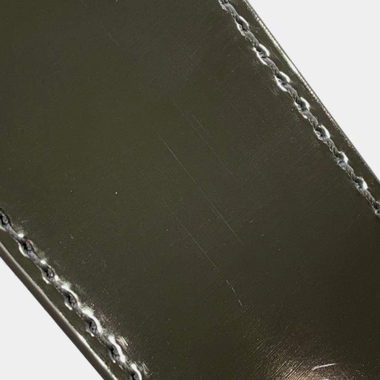 Pre Owned Louis Vuitton Capucines Metal Dots Silver Leather Size Bb