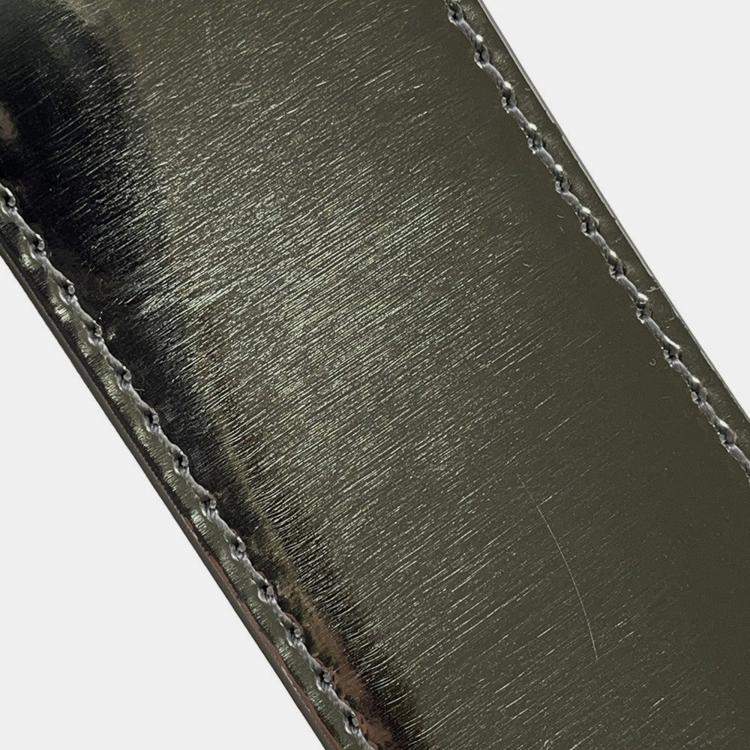 Pre Owned Louis Vuitton Capucines Metal Dots Silver Leather Size Bb