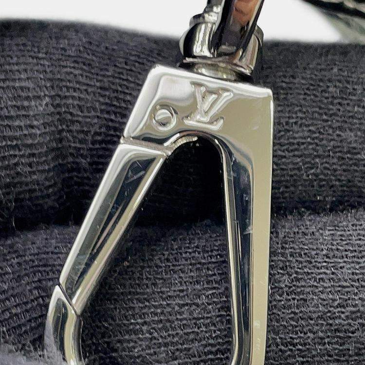 Pre Owned Louis Vuitton Capucines Metal Dots Silver Leather Size Bb