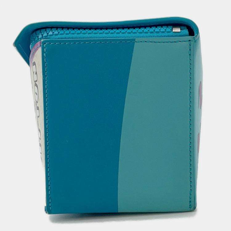 Pre Owned Louis Vuitton Sandwich Box Blue Monogram