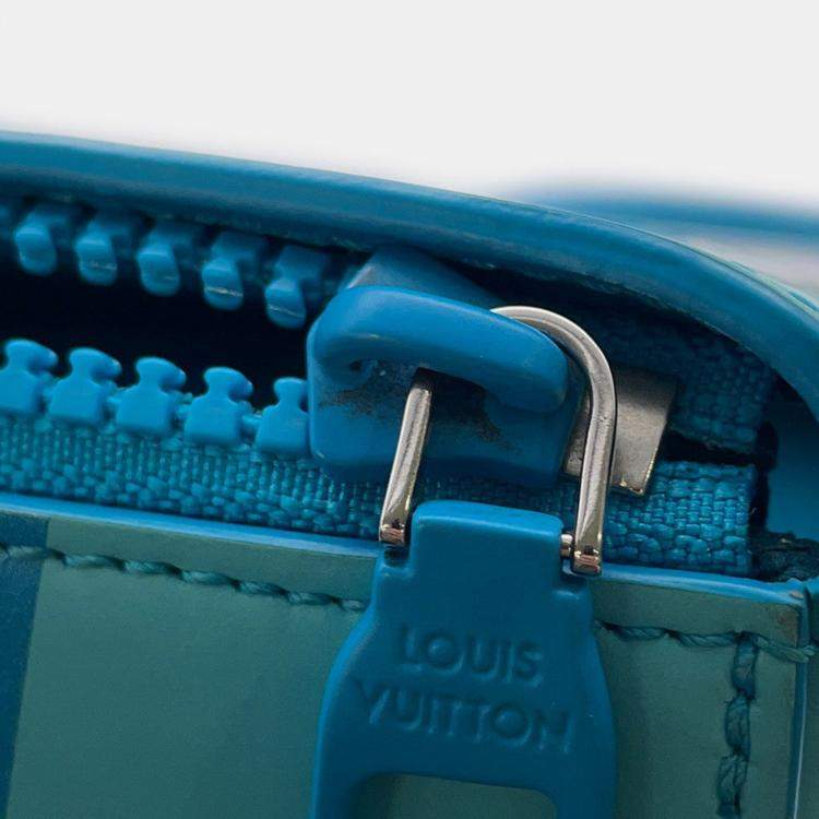 Pre Owned Louis Vuitton Sandwich Box Blue Monogram