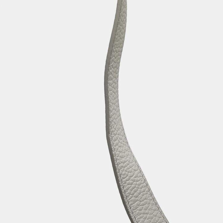 Pre Owned Louis Vuitton Flap Soft Trunk Messenger White Taurillon Leather