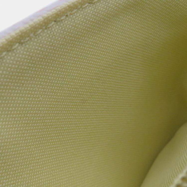 Pre Owned Louis Vuitton Pochette Metis Ew PeachDamier Licious