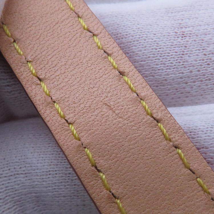 Pre Owned Louis Vuitton Pochette Metis Ew PeachDamier Licious