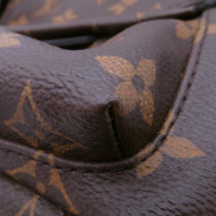 Pre Owned Louis Vuitton Palm Springs Backpack Brown Monogram Size Mini