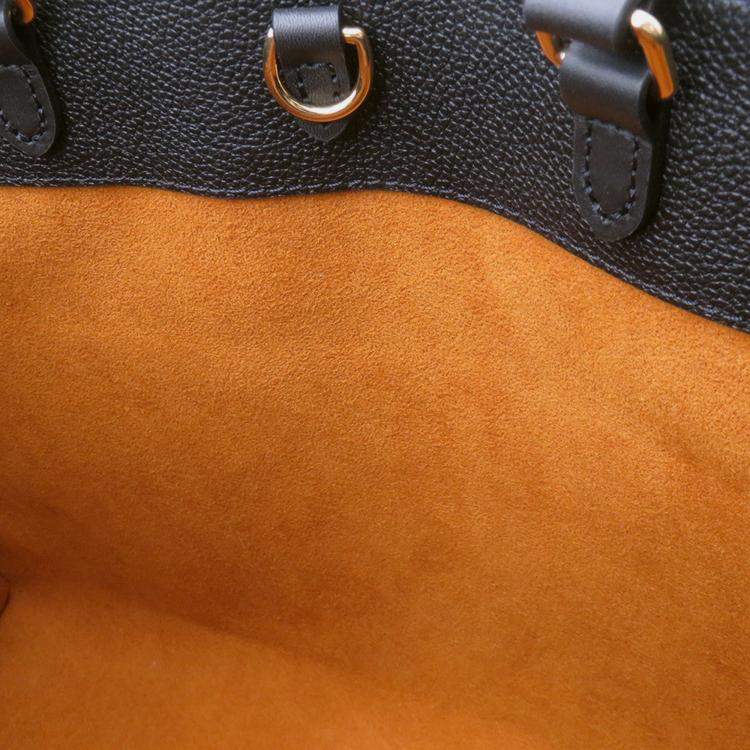 Pre Owned Louis Vuitton Onthego Noir Monogram Empreinte Leather Size Mm