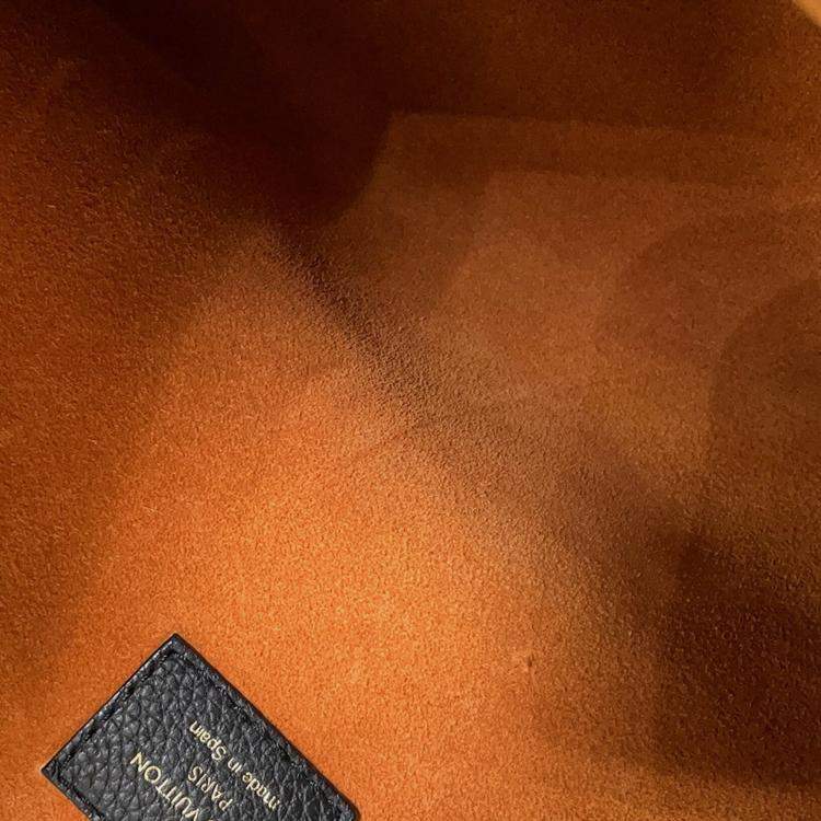 Pre Owned Louis Vuitton Lowkey Hobo Noir Grained Calf Leather Size Mm