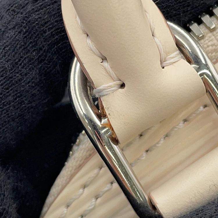 Pre Owned Louis Vuitton Nano Alma Quartz Epi Leather Size Nano