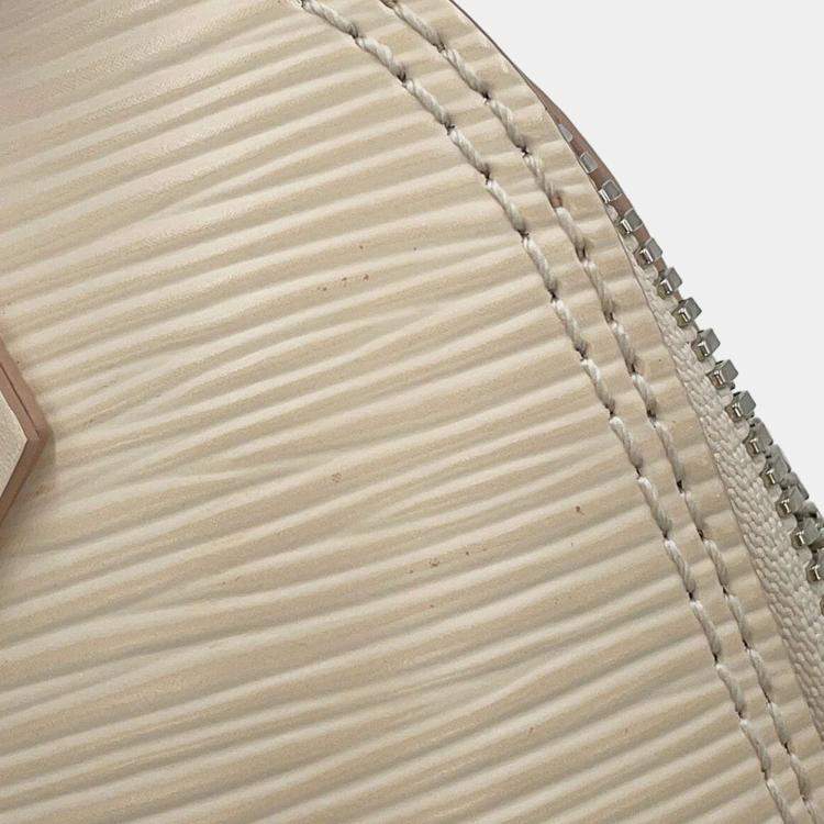 Pre Owned Louis Vuitton Nano Alma Quartz Epi Leather Size Nano