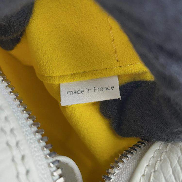 Pre Owned Louis Vuitton Square Bag China Exclusive White/Multicolor Monogram Empreinte Leather