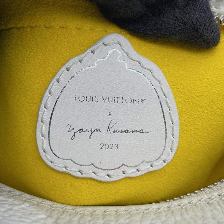 Pre Owned Louis Vuitton Square Bag China Exclusive White/Multicolor Monogram Empreinte Leather