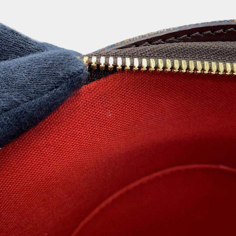 مملوكة مسبقًا Louis Vuitton Ellipse Red Damier Ebene Canvas Size PM