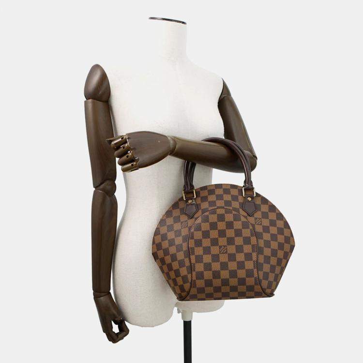 مملوكة مسبقًا Louis Vuitton Ellipse Red Damier Ebene Canvas Size PM