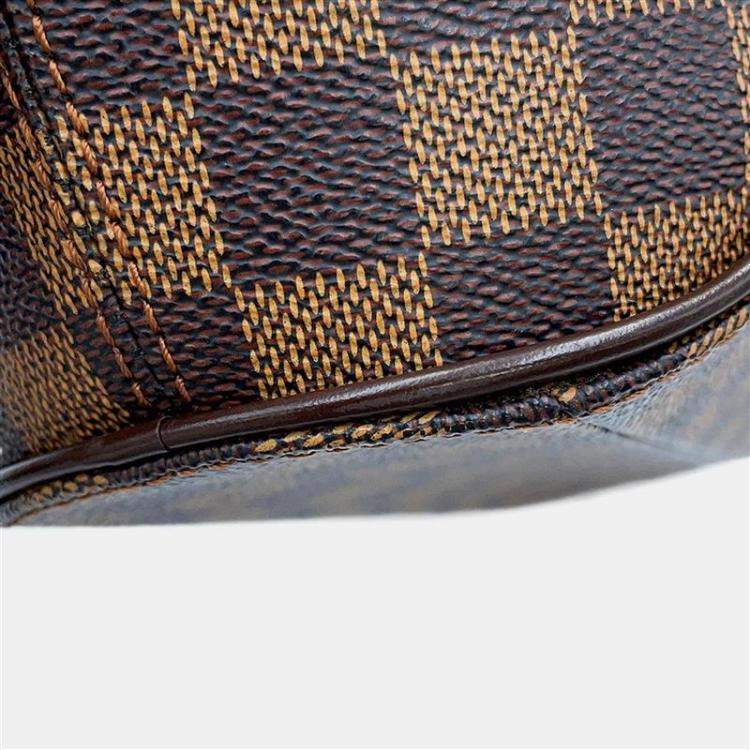 مملوكة مسبقًا Louis Vuitton Ellipse Red Damier Ebene Canvas Size PM