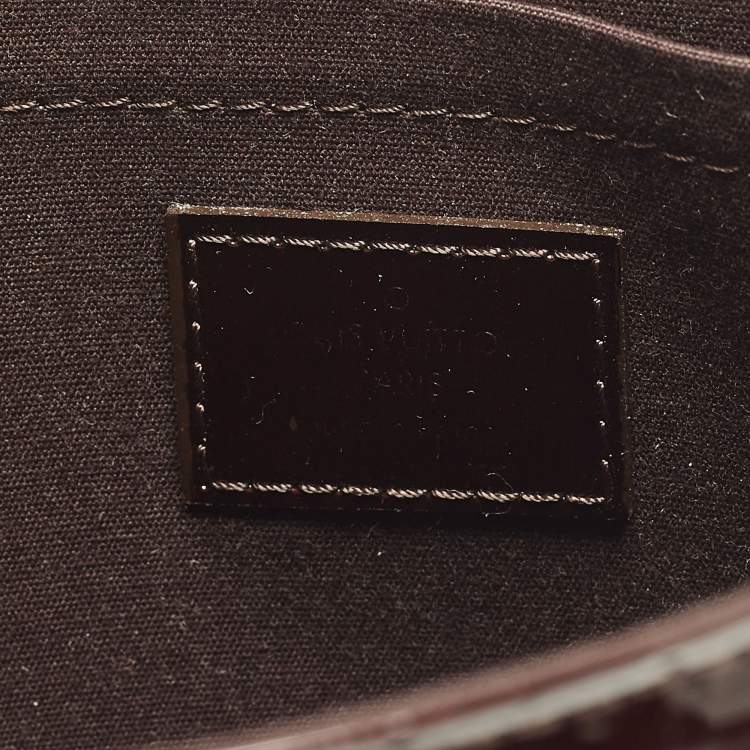 Pre Owned Louis Vuitton Rodeo Drive Amarante Monogram Vernis Bag