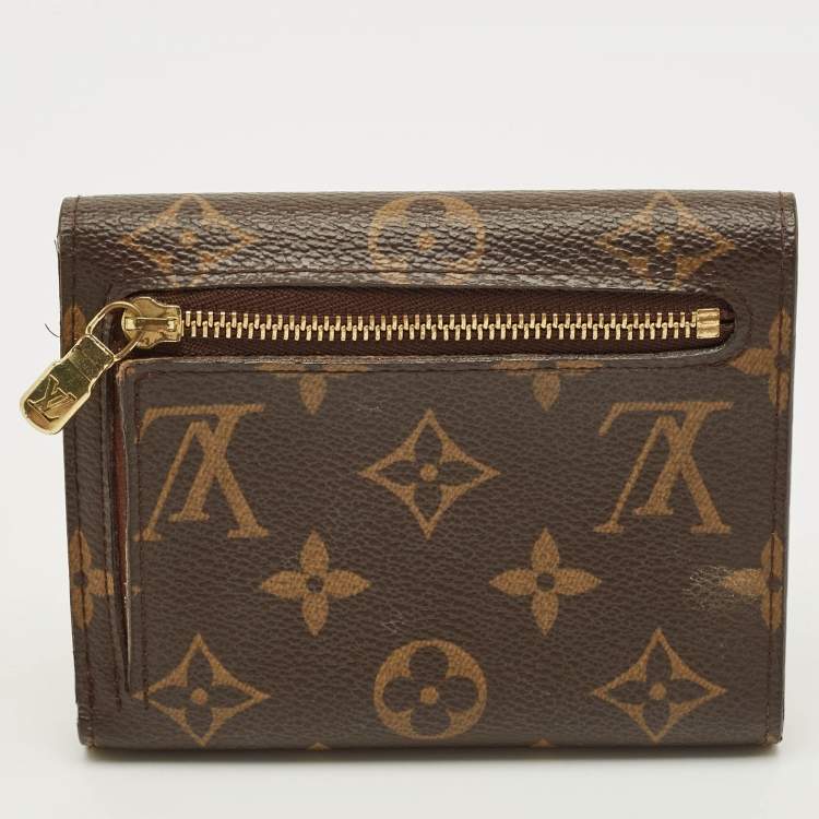 Pre Owned Louis Vuitton Koala Monogram Canvas Compact Wallet