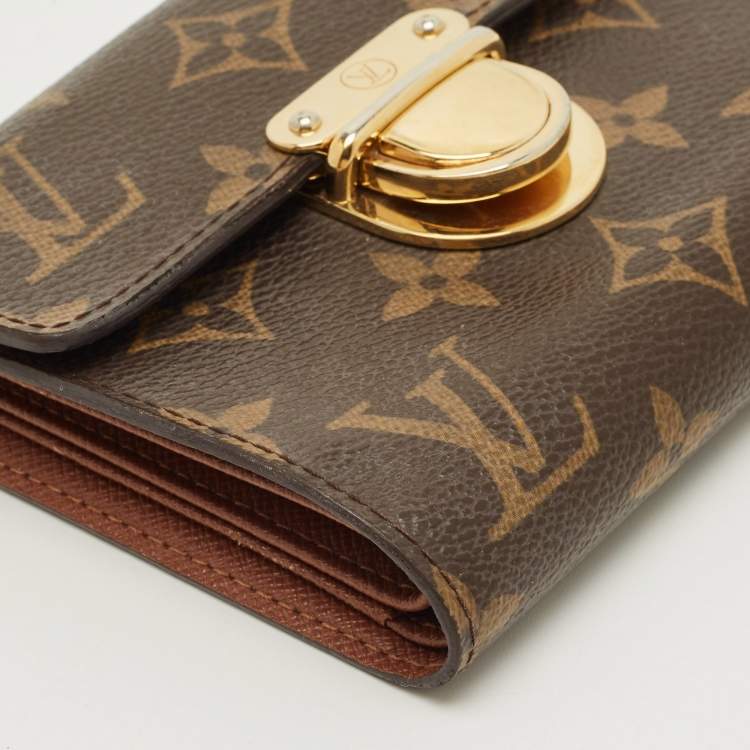 Pre Owned Louis Vuitton Koala Monogram Canvas Compact Wallet