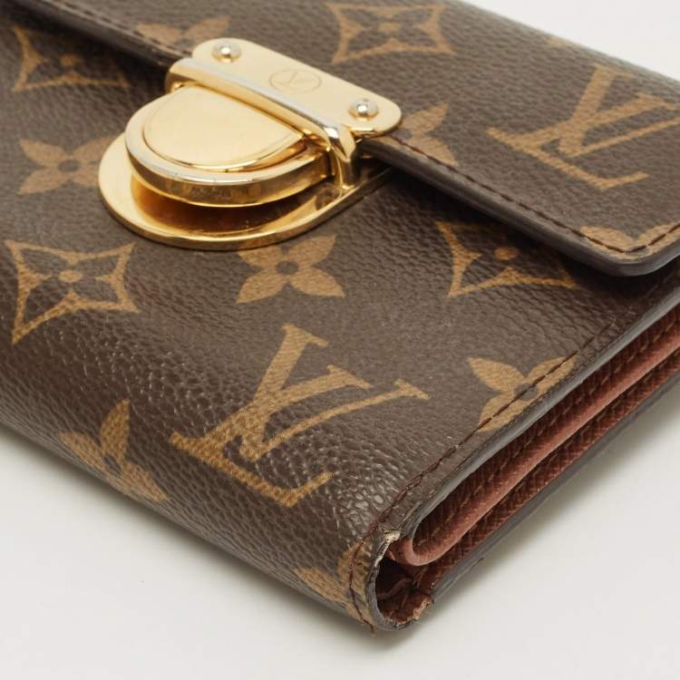 Pre Owned Louis Vuitton Koala Monogram Canvas Compact Wallet