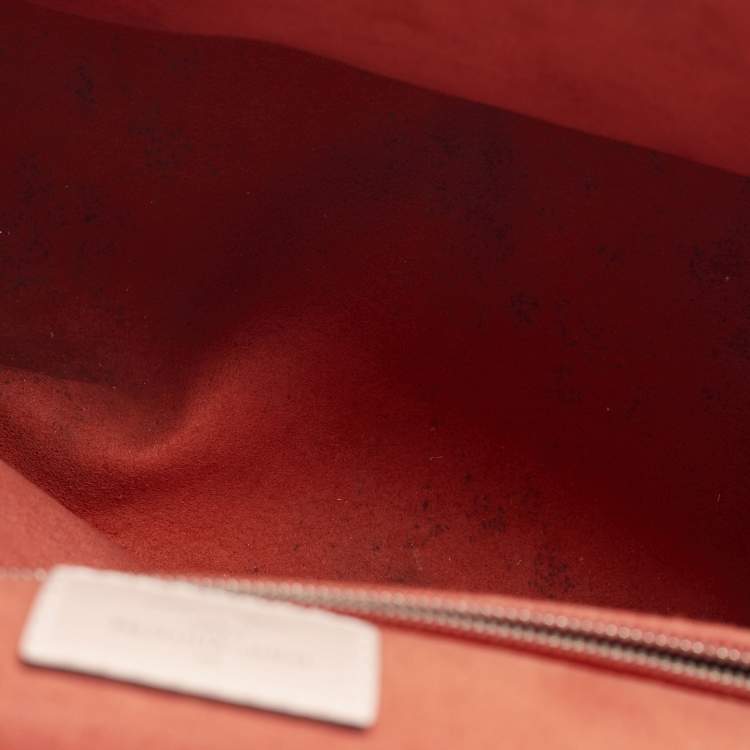 Pre Owned Louis Vuitton Grenelle PM Rose Ballerine Epi Leather Bag