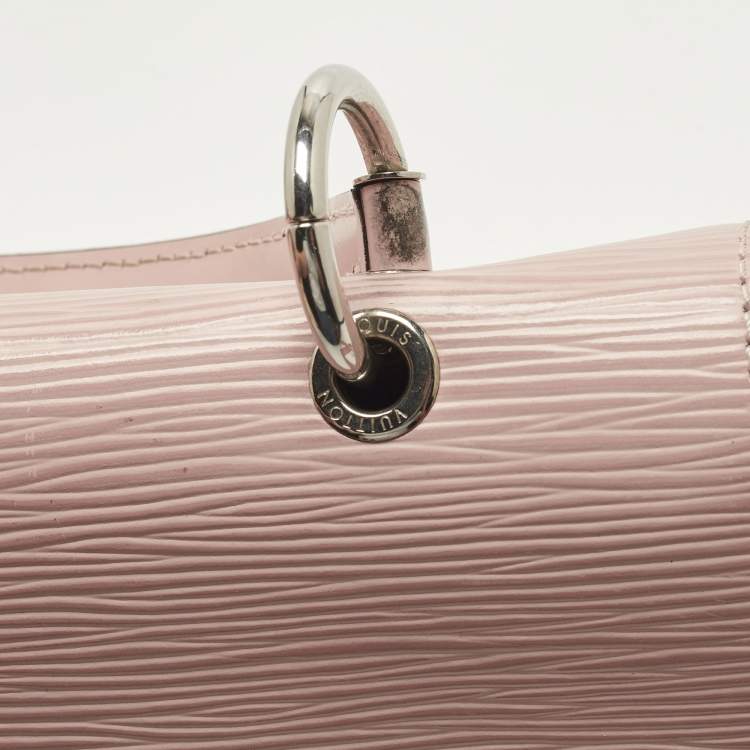 Pre Owned Louis Vuitton Grenelle PM Rose Ballerine Epi Leather Bag