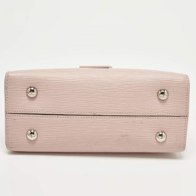 Pre Owned Louis Vuitton Grenelle PM Rose Ballerine Epi Leather Bag