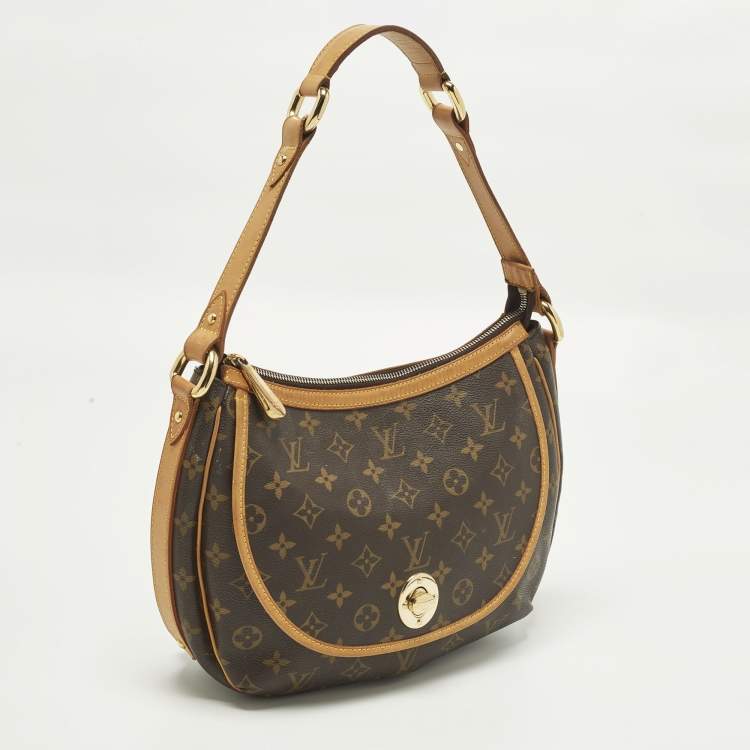 Pre Owned Louis Vuitton Tulum GM Monogram Canvas Bag