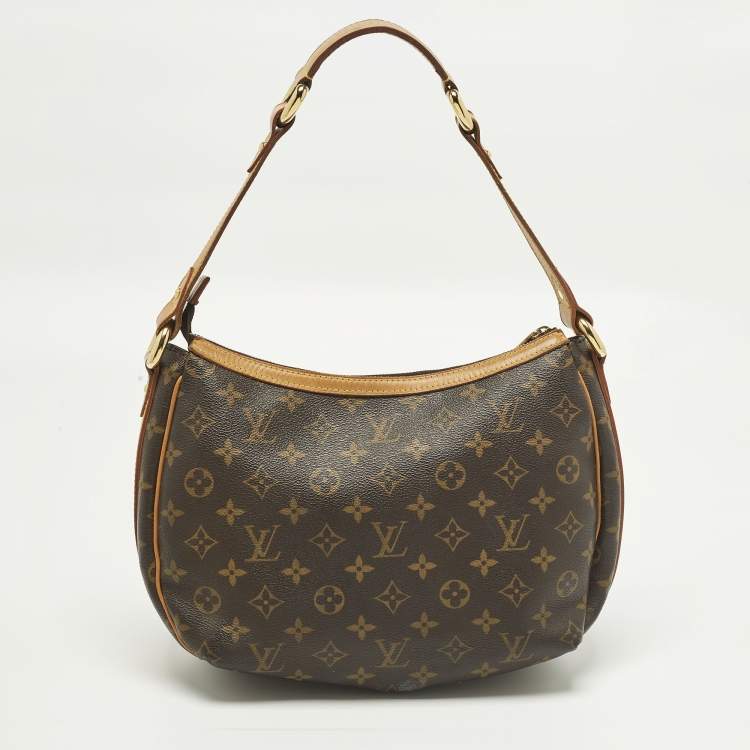 Pre Owned Louis Vuitton Tulum GM Monogram Canvas Bag