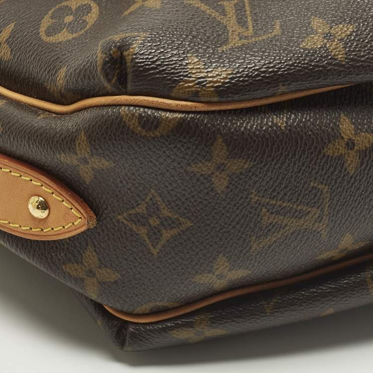 Pre Owned Louis Vuitton Tulum GM Monogram Canvas Bag