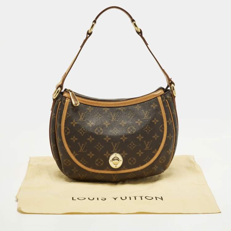 Pre Owned Louis Vuitton Tulum GM Monogram Canvas Bag