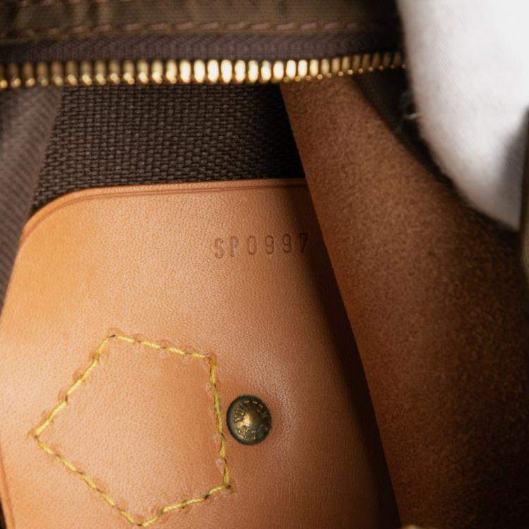 Pre Owned Louis Vuitton Brown Monogram Housse Porte Habits Garment Cover