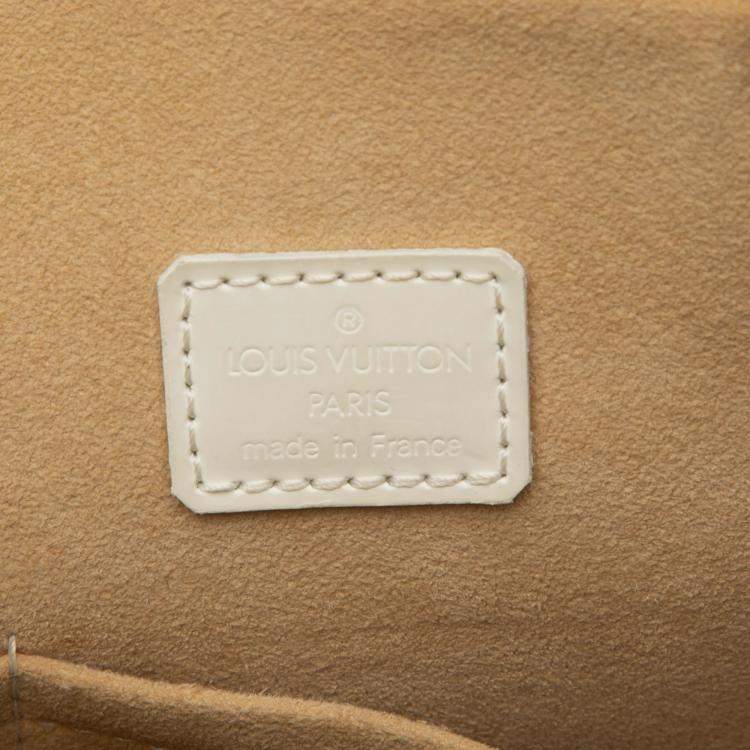 Pre Owned Louis Vuitton White Stephen Sprouse Graffiti Alma MM