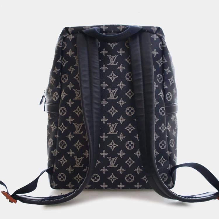 Pre Owned Louis Vuitton Blue Limited Edition Monogram Ink Upside Down Apollo
