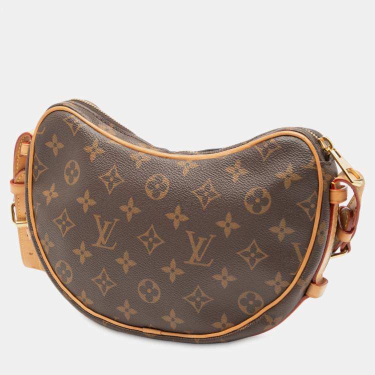 مملوكة مسبقًا Louis Vuitton Brown Monogram Croissant MM