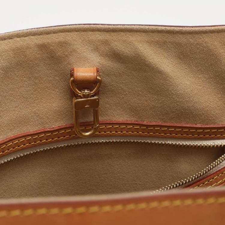 Pre Owned Louis Vuitton Hampstead PM Damier Azur Bag