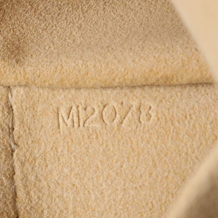 Pre Owned Louis Vuitton Hampstead PM Damier Azur Bag