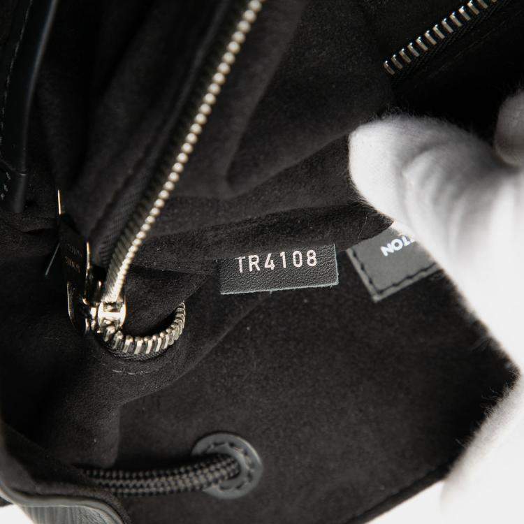 Pre Owned Louis Vuitton Black Epi Christopher Backpack PM