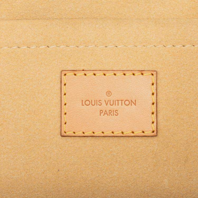 Pre Owned Louis Vuitton White Damier Azur Salina PM