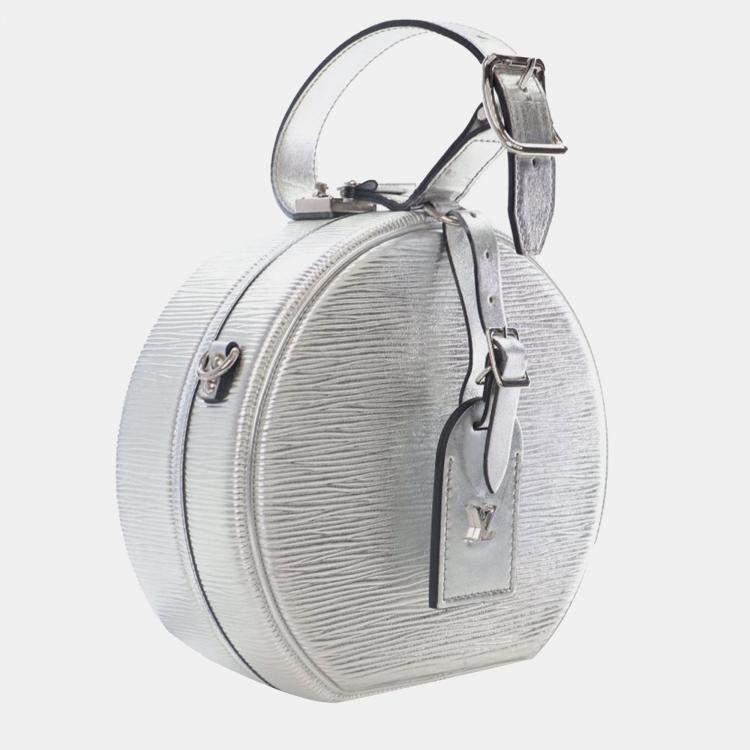 Pre Owned Louis Vuitton Silver Epi Petite Boite Chapeau