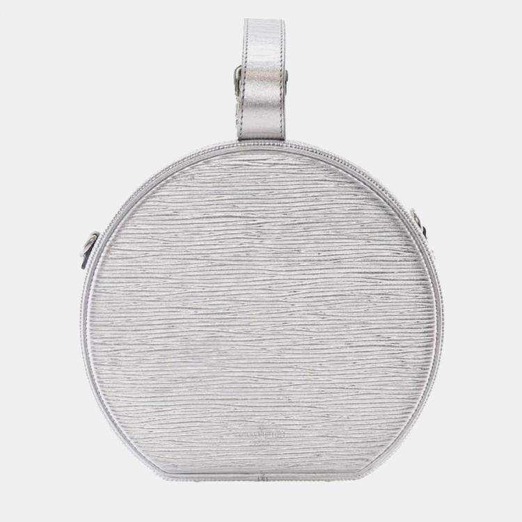 Pre Owned Louis Vuitton Silver Epi Petite Boite Chapeau