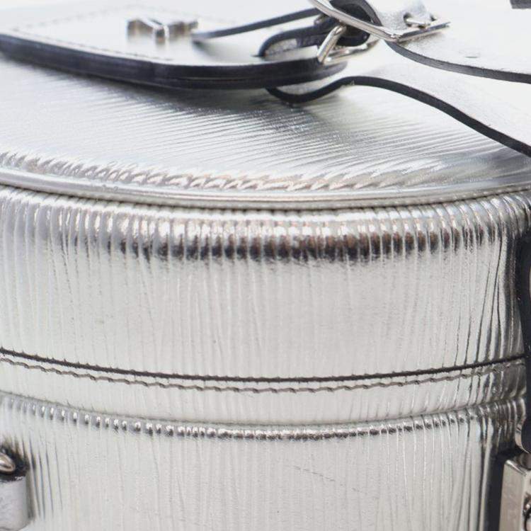 Pre Owned Louis Vuitton Silver Epi Petite Boite Chapeau
