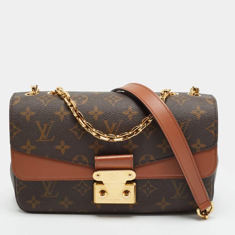 Pre Owned Louis Vuitton Marceau Caramel Monogram Canvas and Leather Shoulder Bag