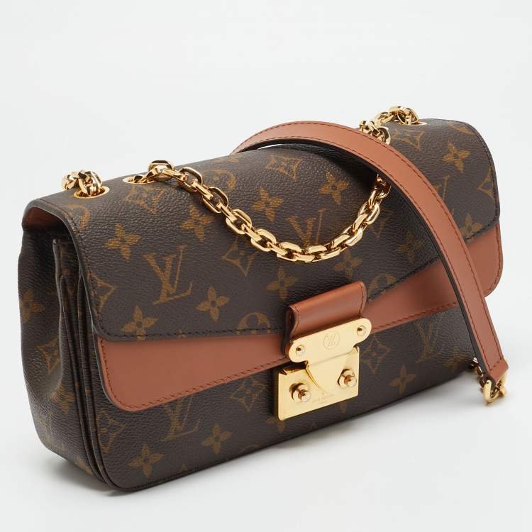Pre Owned Louis Vuitton Marceau Caramel Monogram Canvas and Leather Shoulder Bag
