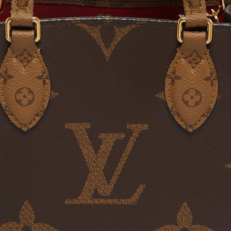 مملوكة مسبقًا Louis Vuitton Onthego PM Monogram Giant Reverse Canvas Tote