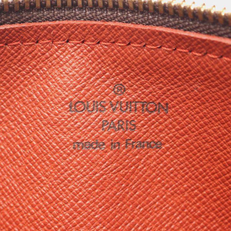 Pre Owned Louis Vuitton Papillon 26 Brown Damier Ebene Canvas Shoulder Bag