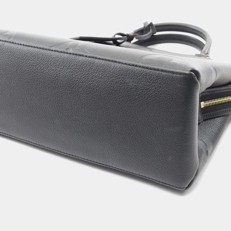 مملوكة مسبقًا Louis Vuitton Petit Palais PM Black Monogram Empreinte Leather Shoulder Bag