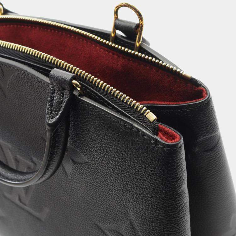 مملوكة مسبقًا Louis Vuitton Petit Palais PM Black Monogram Empreinte Leather Shoulder Bag