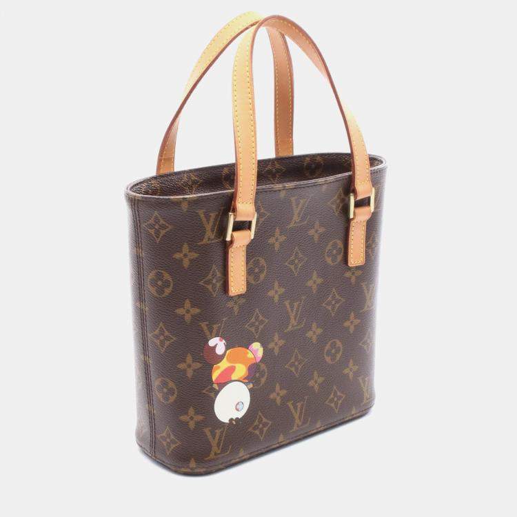 Pre Owned Louis Vuitton Vavin PM Brown Monogram Canvas Tote Bag