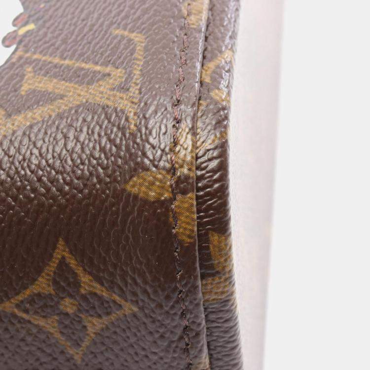 Pre Owned Louis Vuitton Vavin PM Brown Monogram Canvas Tote Bag