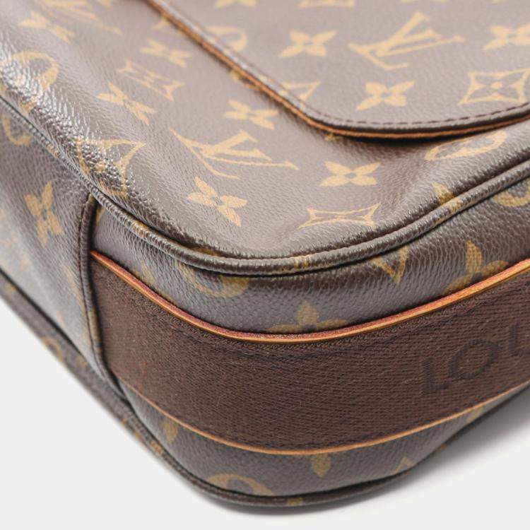 مملوكة مسبقًا Louis Vuitton Beaubourg MM Brown Monogram Canvas Messenger Bag