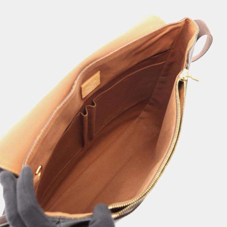 مملوكة مسبقًا Louis Vuitton Beaubourg MM Brown Monogram Canvas Messenger Bag